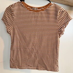 Free People Morning Pages Baby Tee